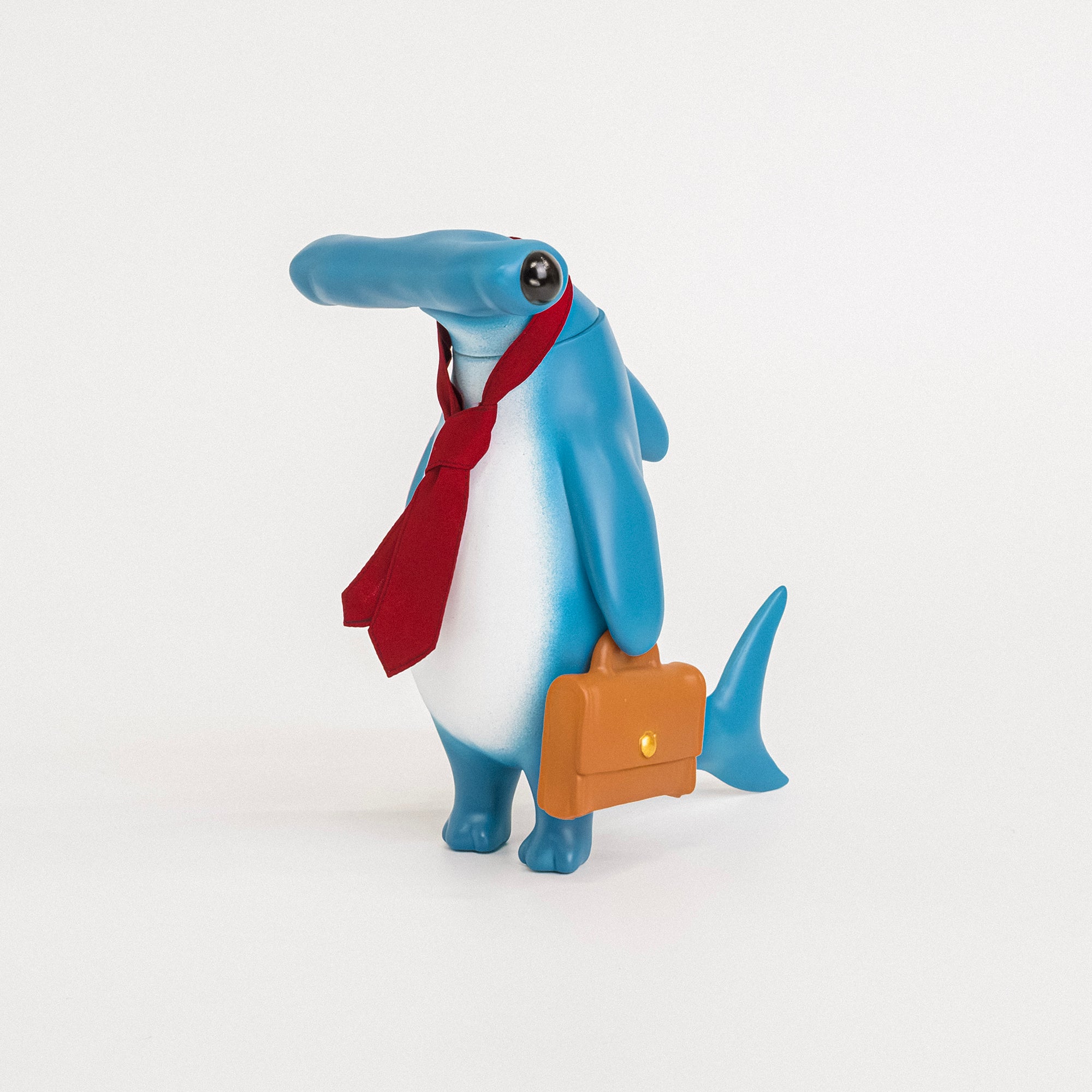 ゲベ　社畜ザメ　ソフビ 社畜ザメ 藍 Original color / ゲベ