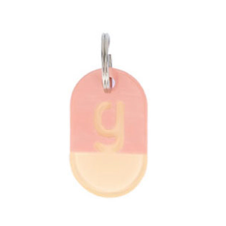 g / アルファベット小文字 / Acryl Tag Plate