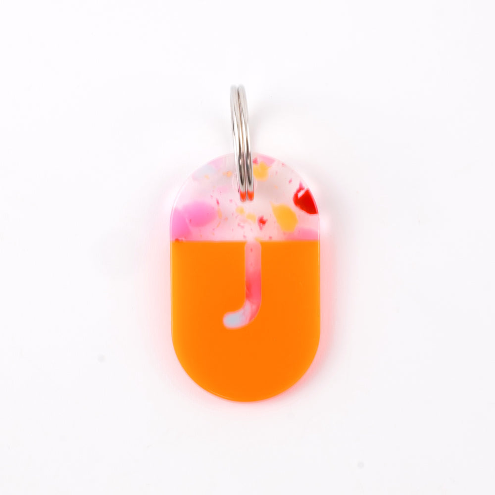 j / アルファベット小文字 / Acryl Tag Plate