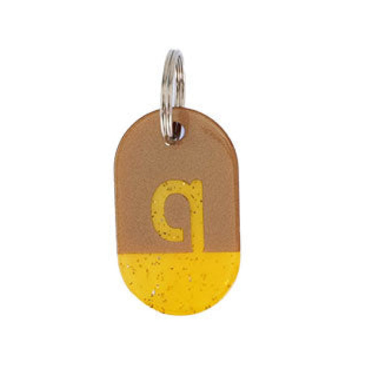 q / アルファベット小文字 / Acryl Tag Plate