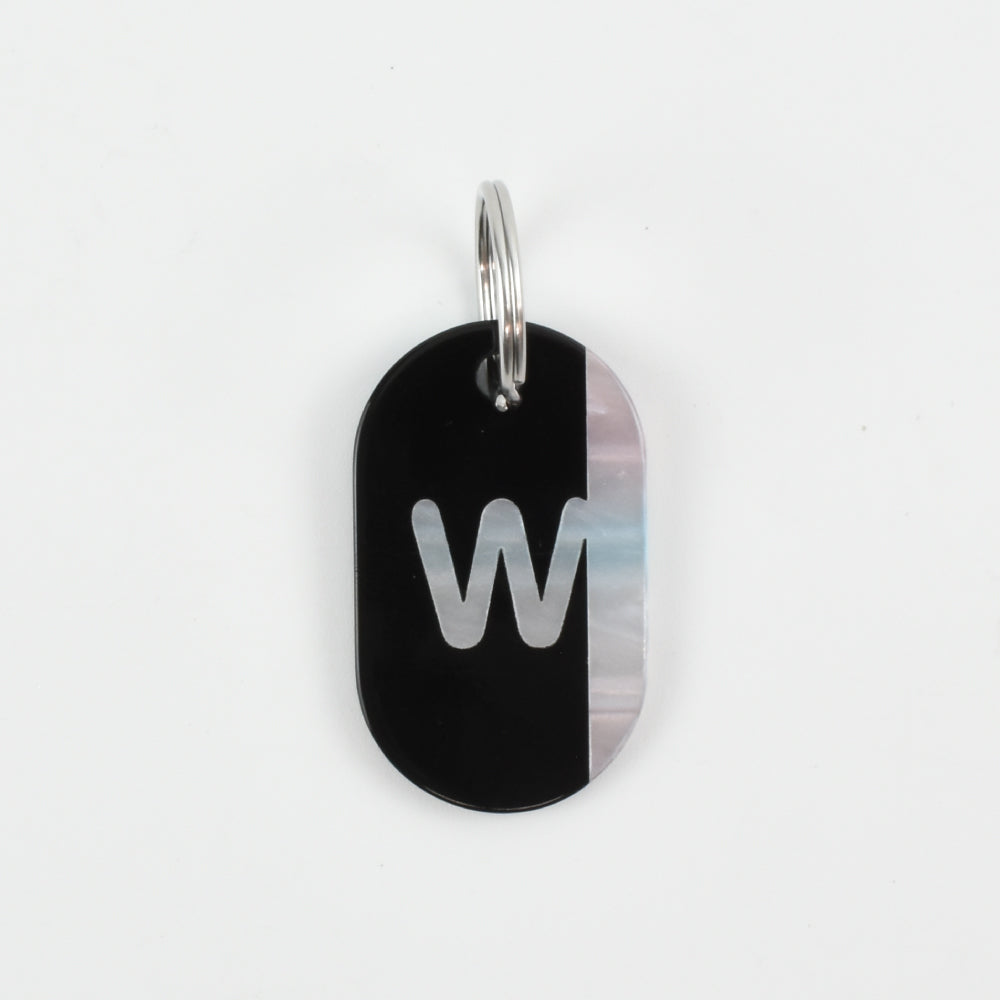 Acryl Tag Plate mini / w / 19 / NEWSED