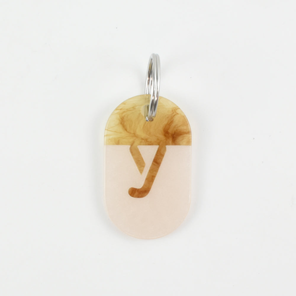 希少 ヒランヤ ゴールド プレート Acryl Tag Plate mini / y / 19 / NEWSED