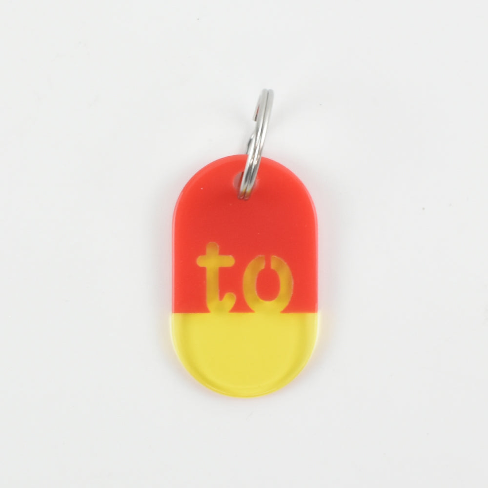 Acryl Tag Plate mini / to / 08 / NEWSED
