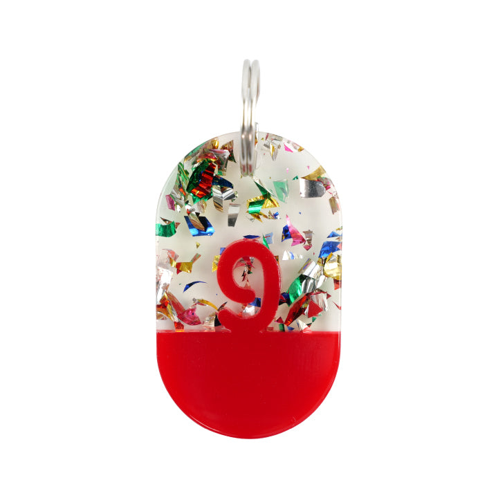 Acryl Tag Plate Number / 9 / 04 / NEWSED