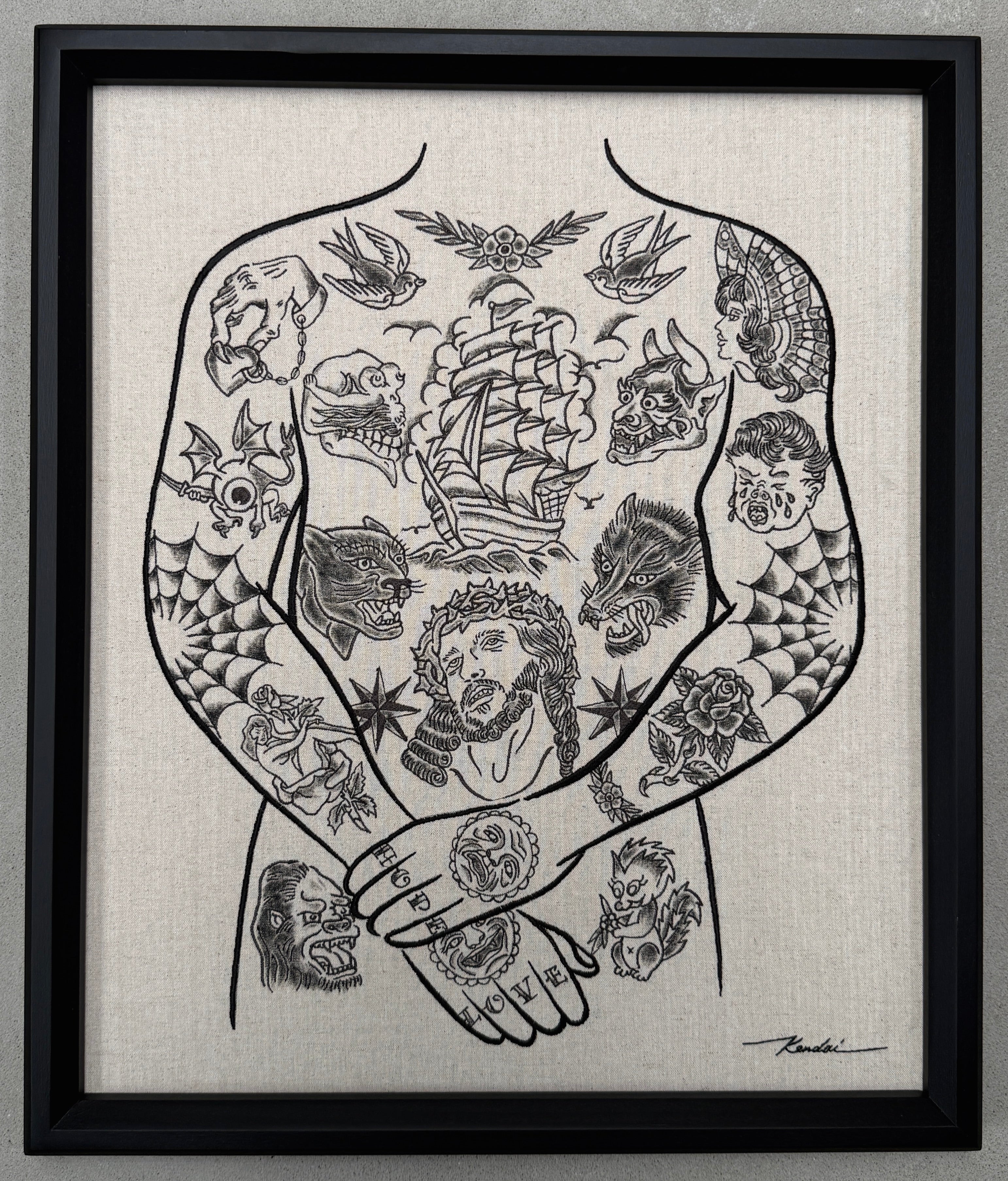 TATOO FLASH BODY / KENDAI