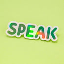 SPEAK①/Morning sun even though it's night/Comes with 2 bonus stickers