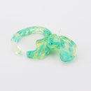 mom ear ware / earrings L size / green-01 / NEWSED