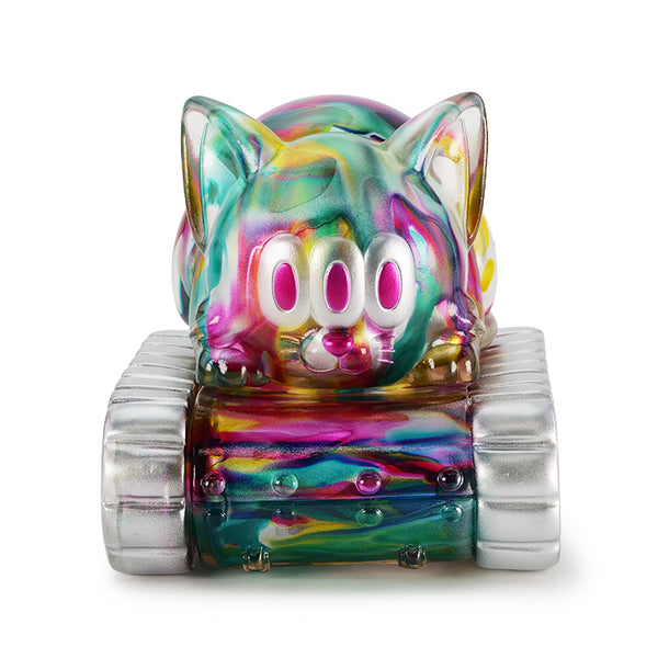 LOOK ON CALM CAT ON  TANK / One-off C / ART JUNKIE