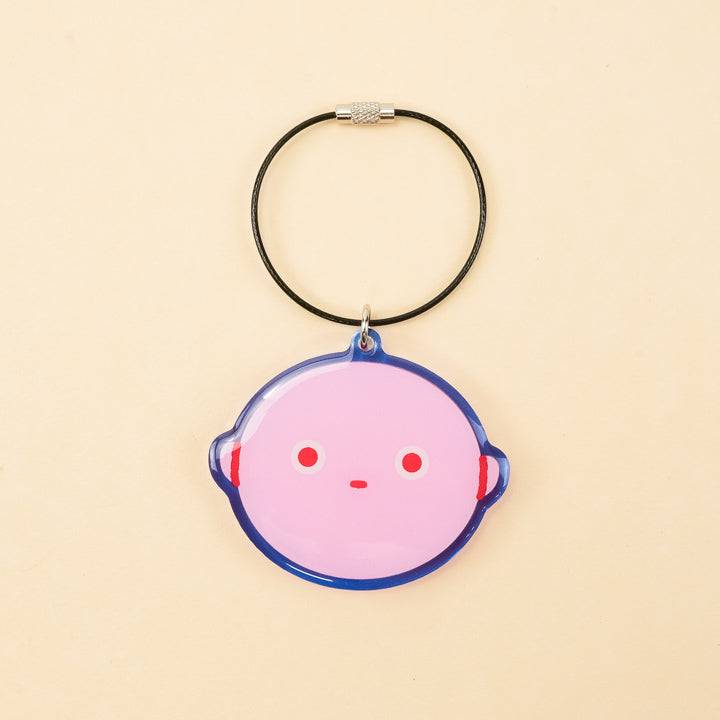 アクリルキーホルダー アクリルキーホルダー＜face＞ / 前田豆コ