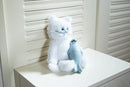 White cat stuffed toy/umao