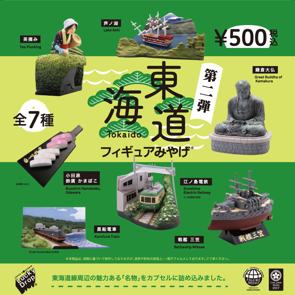 東海道フィギュアみやげ 第2弾 カプセル1個
