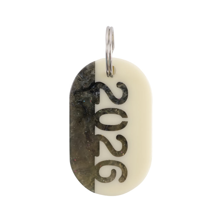Acryl Tag Plate Year Number 2026 / 34 / NEWSED