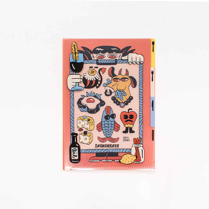 A6クリアファイル / Orange / オザキエミ