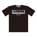 VINYL グラフィックTシャツ / WATERS/ORGASMO(ウォーターズオルガズモ)/ ブラック