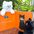 White cat stuffed toy/umao