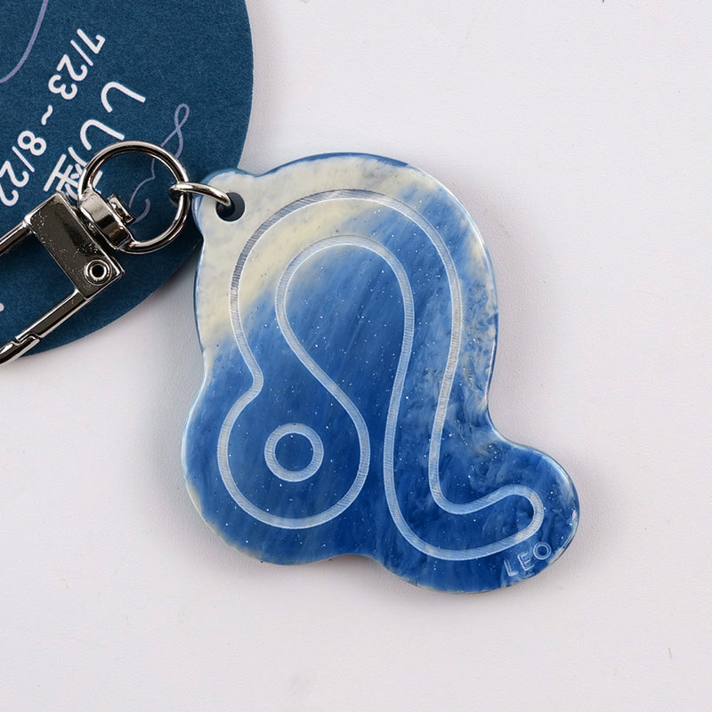 獅子座　星座切手　ペンダント　推し活 Re:Acryl zodiac charm -獅子座-