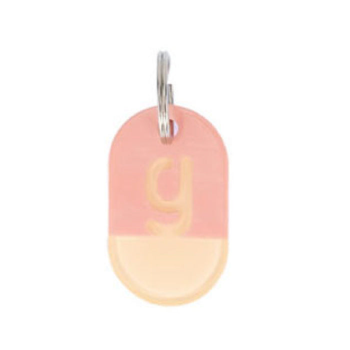 g / アルファベット小文字 / Acryl Tag Plate