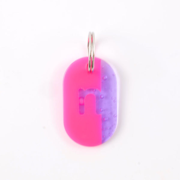 Acryl Tag Plate mini / n / 09 / NEWSED