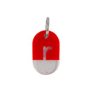 Acryl Tag Plate mini / r / 18 / NEWSED