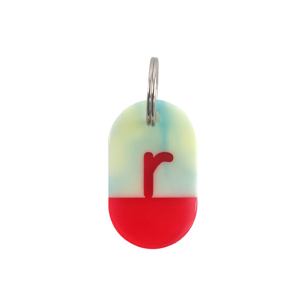 Acryl Tag Plate mini / r / 40 / NEWSED