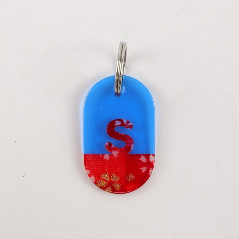 小文字s様 完成品 s / アルファベット小文字 / Acryl Tag Plate