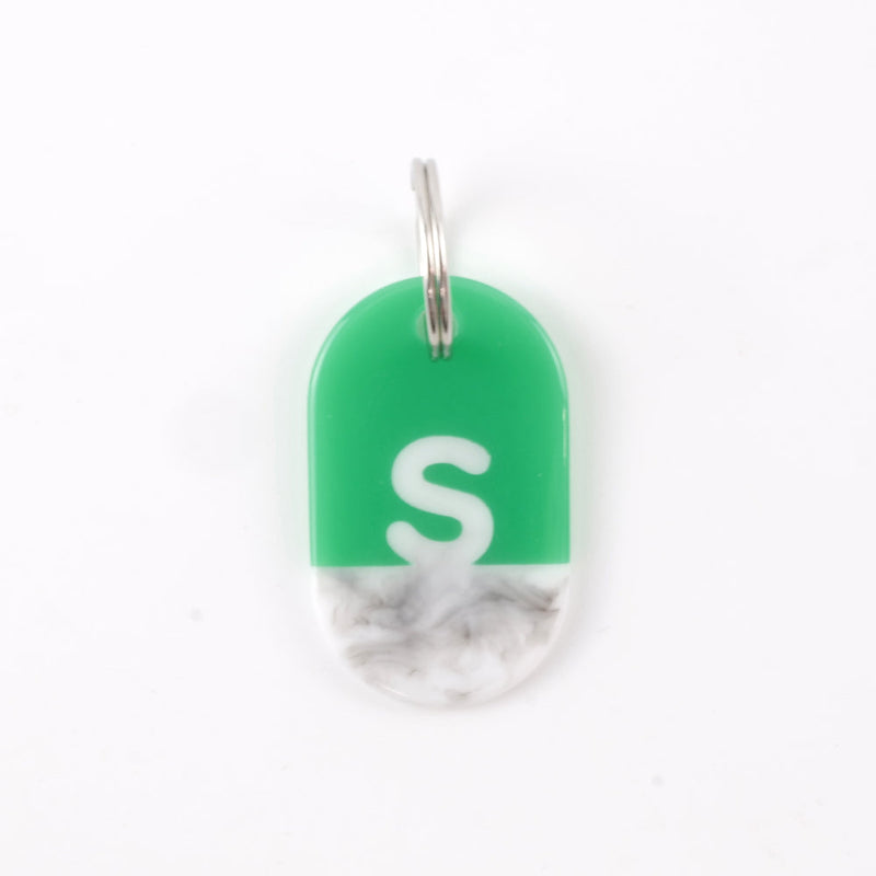 s / アルファベット小文字 / Acryl Tag Plate