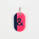 Acryl Tag Plate mini / & / 18 / NEWSED