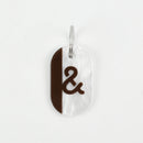Acryl Tag Plate mini / & / 19 / NEWSED
