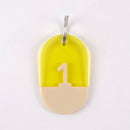 Acryl Tag Plate Number / 1 / 22 / NEWSED