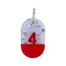 Acryl Tag Plate Number / 4 / 13 / NEWSED