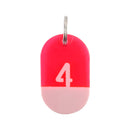 Acryl Tag Pate Number / 4 / 16 / NewseD