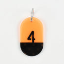 Acryl Tag Plate Number / 4 / 20 / NEWSED