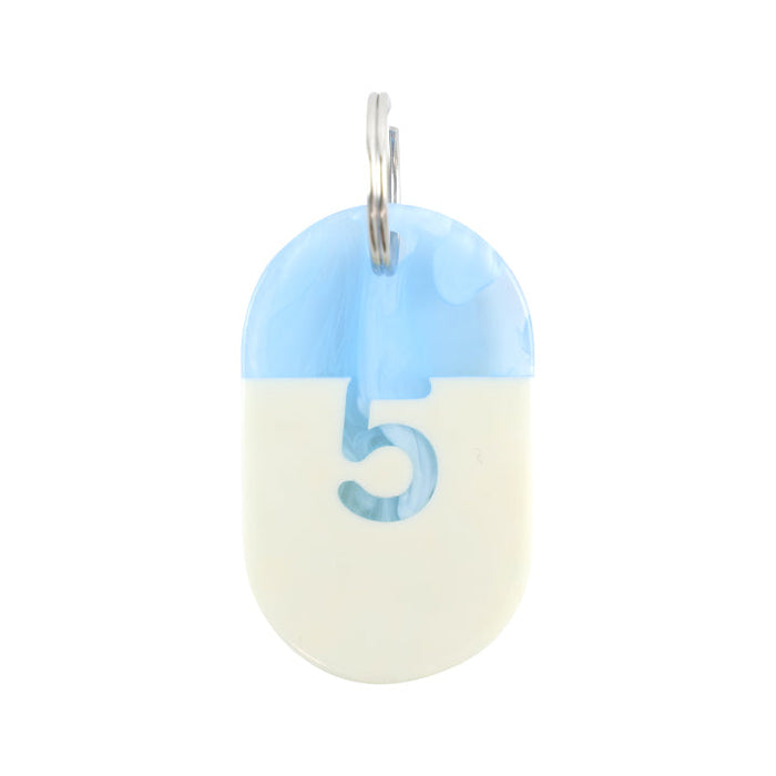 Acryl Tag Plate Number / 5 / 13 / NEWSED