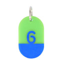 Acryl Tag Plate Number / 6 / 01 / NEWSED