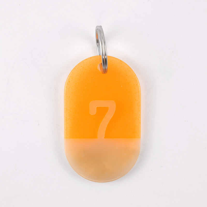 Acryl Tag Plate Number / 7 / 01 / NEWSED