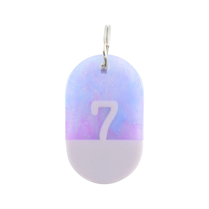 Acryl Tag Plate Number / 7 / 09 / NEWSED