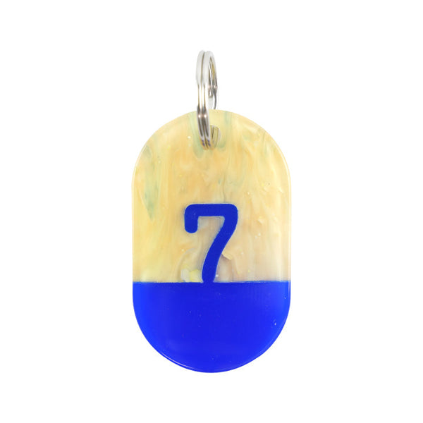 Acryl Tag Plate Number / 7 / 10 / NEWSED