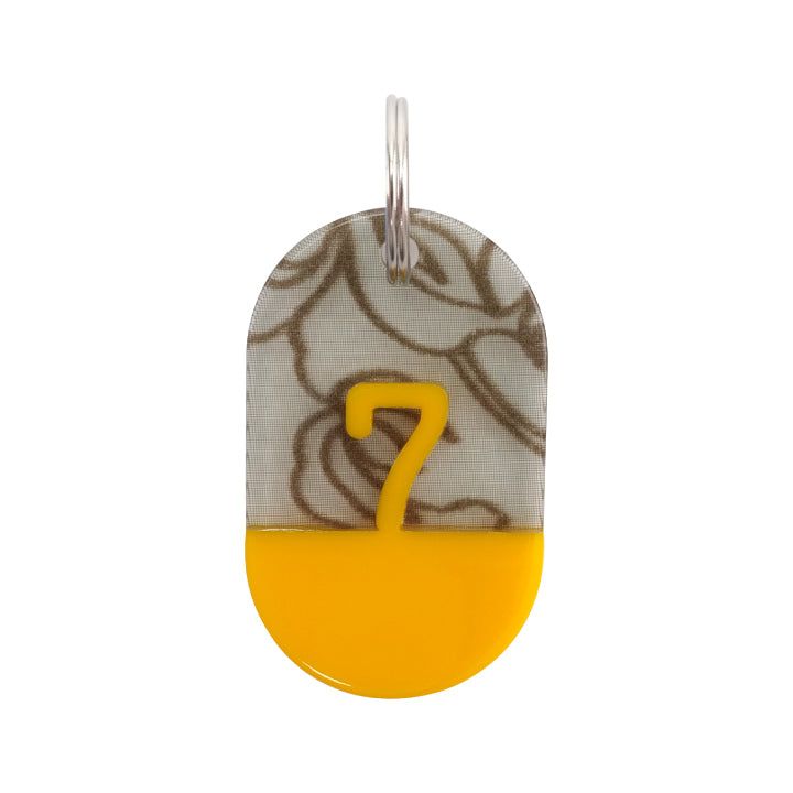 Acryl Tag Pate Number / 7 / 17 / NewseD