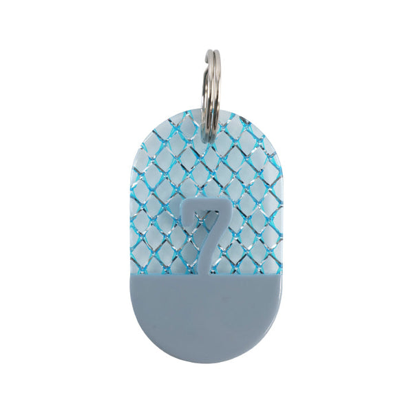 Acryl Tag Plate Number / 7 / 30 / NEWSED