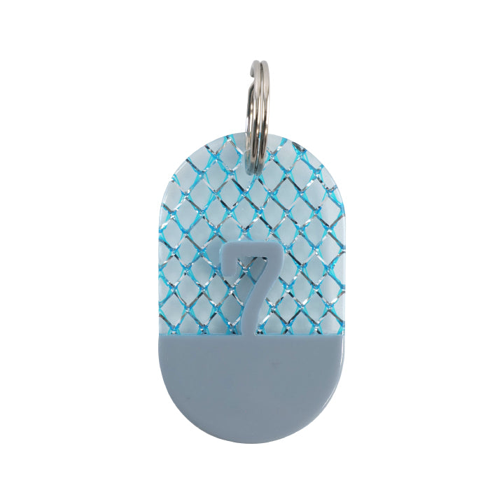 Acryl Tag Plate Number / 7 / 30 / NEWSED