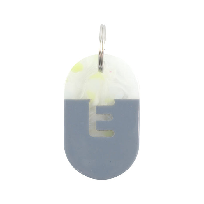 E / アルファベット大文字 / Acryl Tag Plate