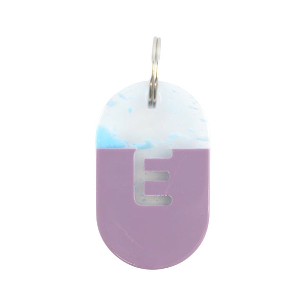 E / アルファベット大文字 / Acryl Tag Plate
