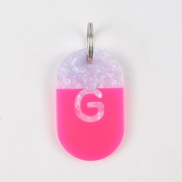 G / アルファベット大文字 / Acryl Tag Plate