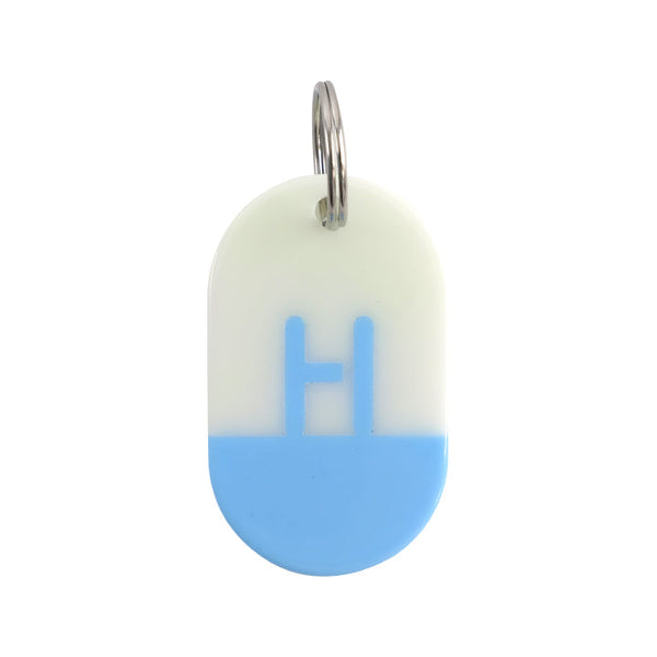 Acryl Tag Plate / H / 09 / NEWSED