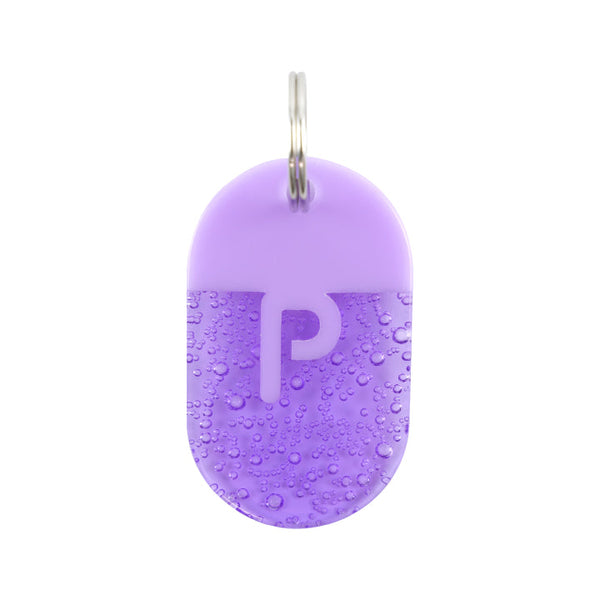 P / アルファベット大文字 / Acryl Tag Plate
