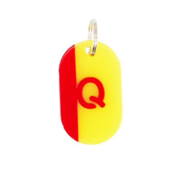 Acryl Tag Plate / Q / 05 / NEWSED