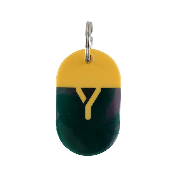 Acryl Tag Plate / Y / 43 / NEWSED