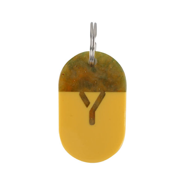 Acryl Tag Plate / Y / 48 / NEWSED