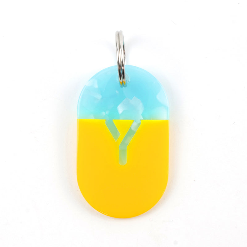 Acryl Tag Plate / Y / 51 / NEWSED