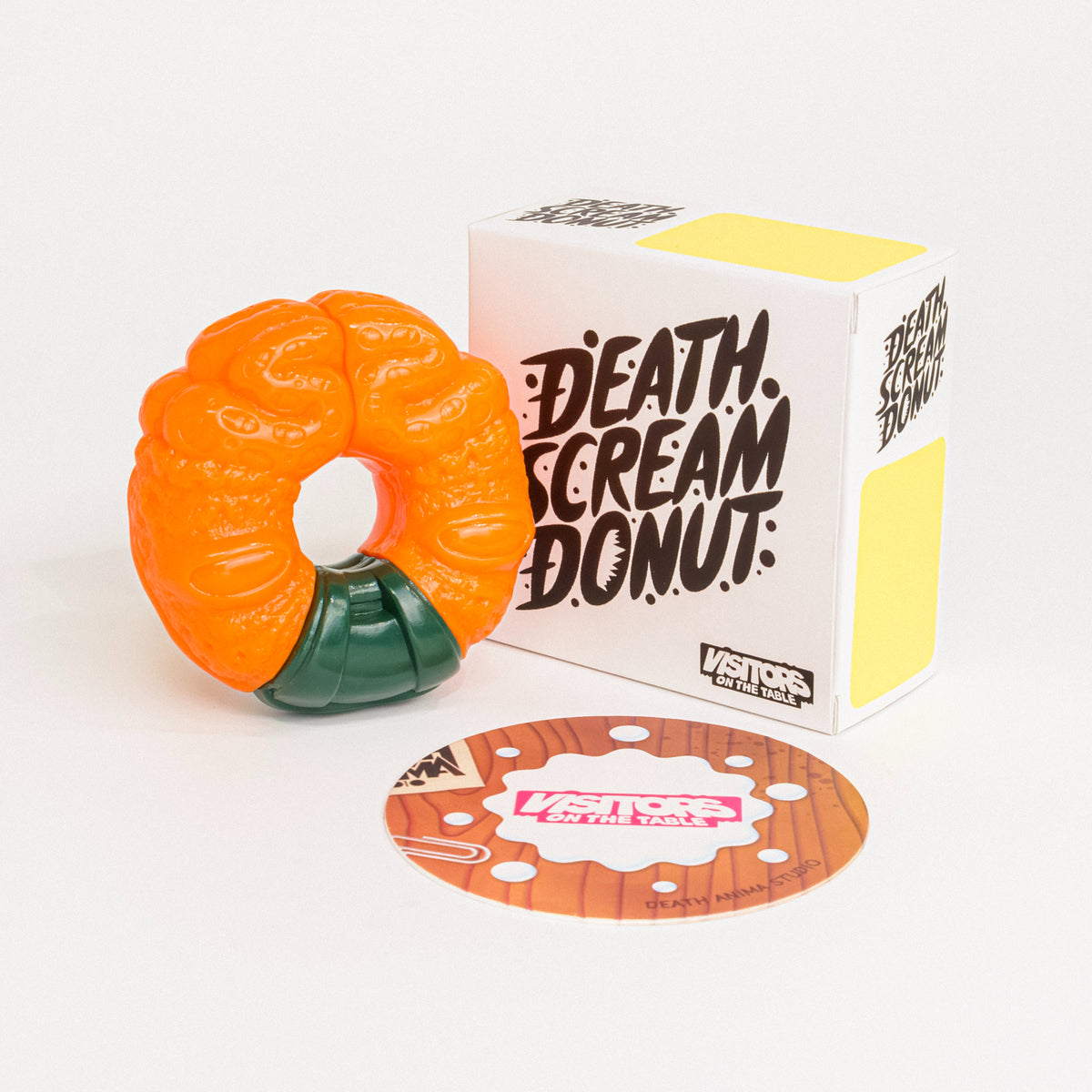 抽選終了】DEATH SCREAM DONUT オレンジ / DEATH ANIMA STUDIO